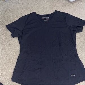 Grey's Anatomy Women's Gray Short Sleeve Top